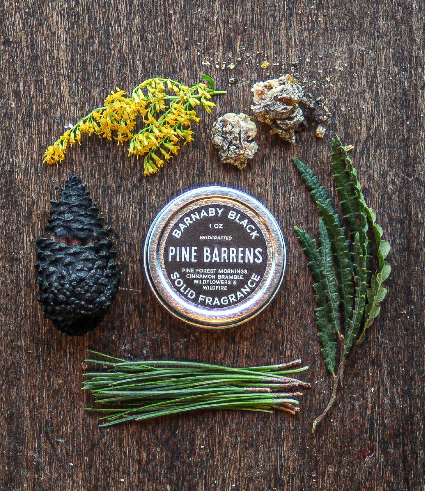 PINE BARRENS SOLID FRAGRANCE | Barnaby Black - Wilderness