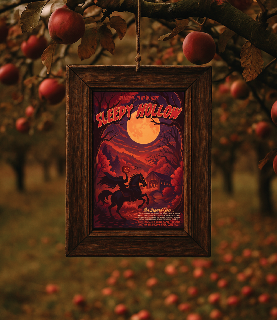 SLEEPY HOLLLOW TRAVEL POSTER