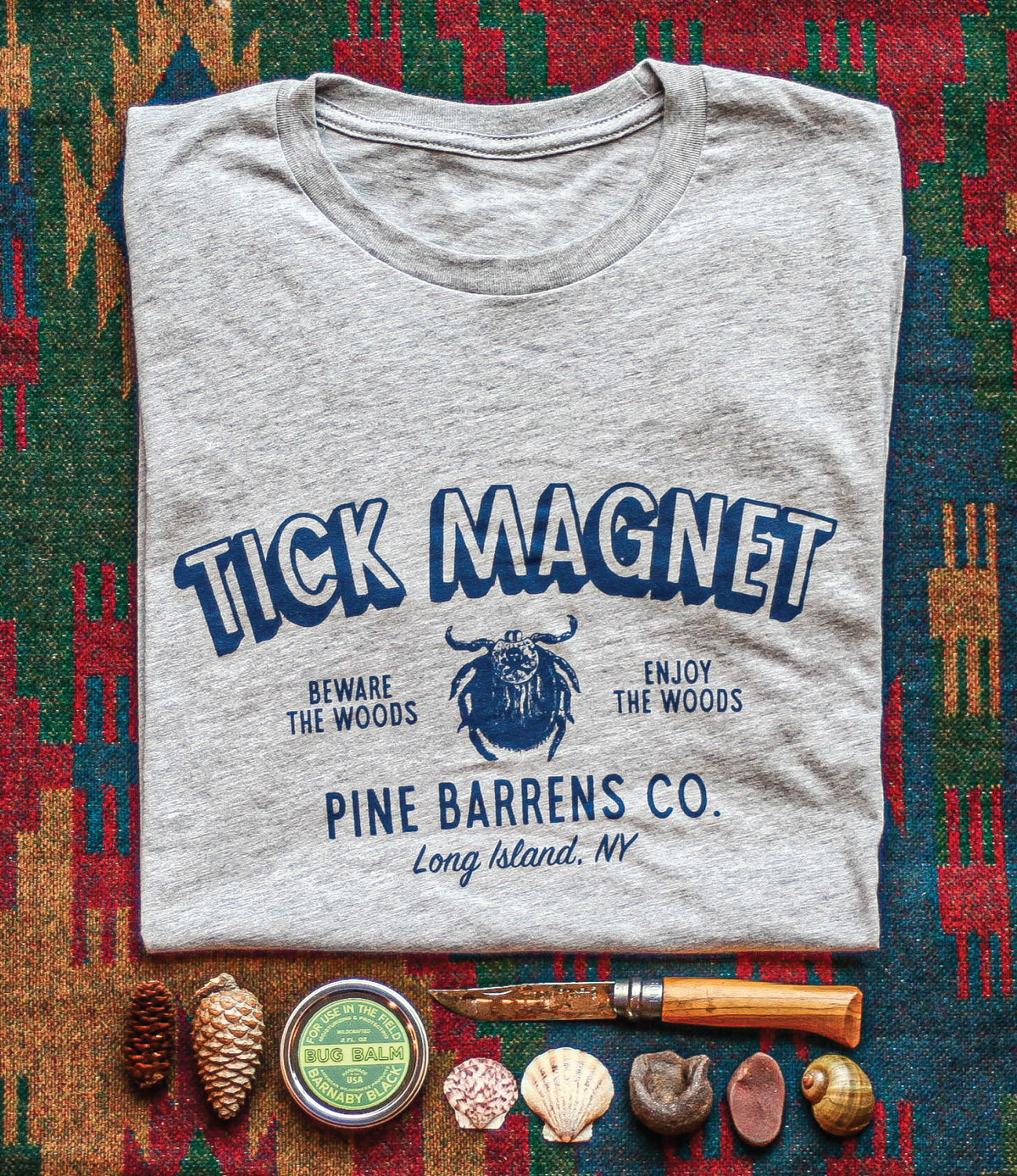 TICK MAGNET TEE | Barnaby Black - Wilderness Fragrance Distillery