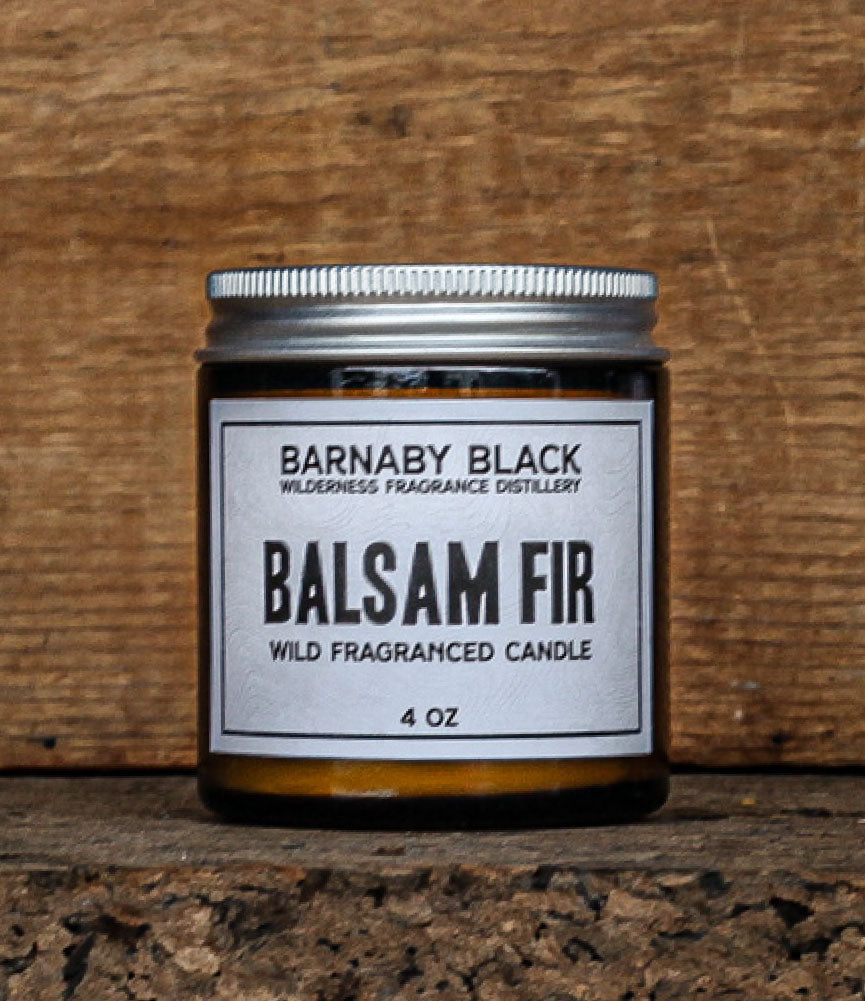 Balsam Fir Beeswax Candle 100% Pure Beeswax & Essential Oils Fir